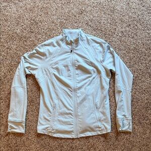 Lululemon Athletica Women's Soft Blue Define Jacket Size 16